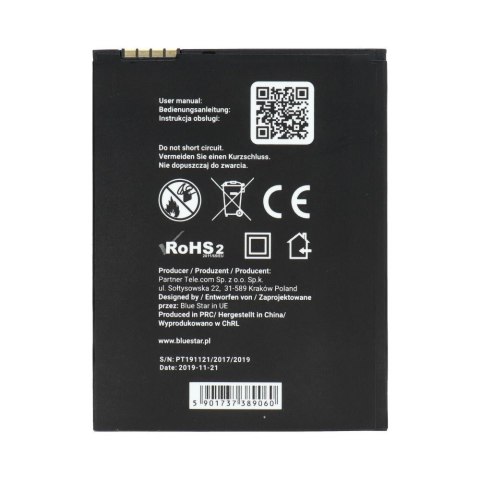 Bateria do Xioami Mi Note (BM42) 2900 mAh Blue Star