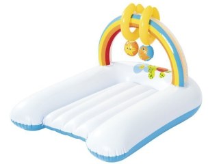Bestway dmuchana lekka Mata do przewijania dla niemowlaka + zabawki 52241