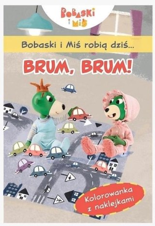 Bobaski i Miś robią dziś... Brum, brum! TREFL