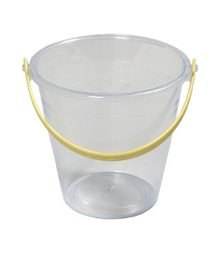 Bucket transparent 14cm