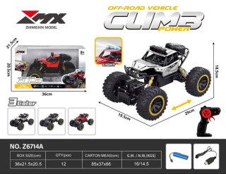 Crawler R/C 1:18 CLIMB POWER Czarny
