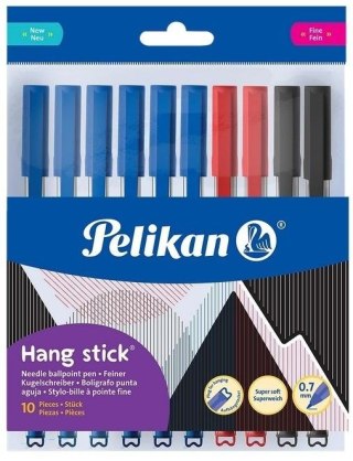 Długopis Hang Stick 0,7mm 10szt PELIKAN