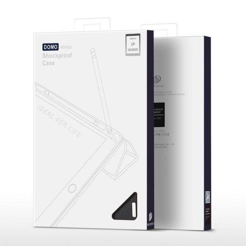 DUX DUCIS etui DOMO składane z miejscem na rysik do iPad 10 (2022) czarne