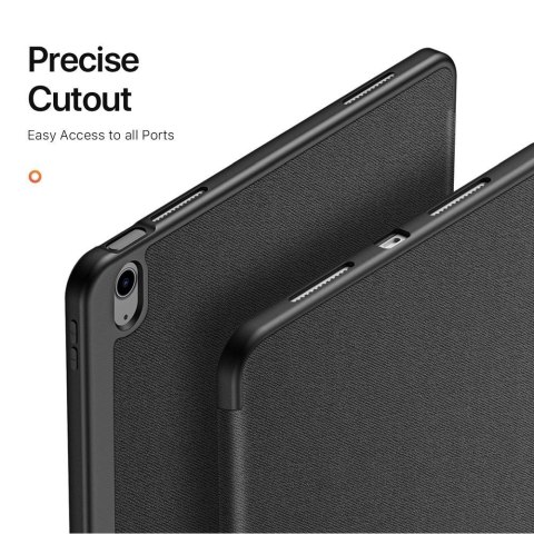DUX DUCIS etui DOMO składane z miejscem na rysik do iPad Air 13 (2024) czarne