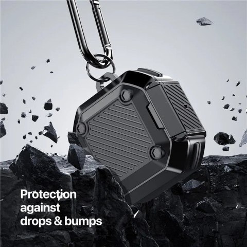 DUX DUCIS etui SECG ochronne na Samsung Galaxy Buds Live/Buds PRO/Buds2/Buds2 Pro czarny