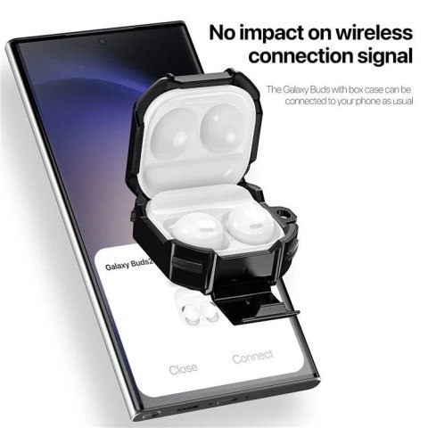 DUX DUCIS etui SECG ochronne na Samsung Galaxy Buds Live/Buds PRO/Buds2/Buds2 Pro czarny