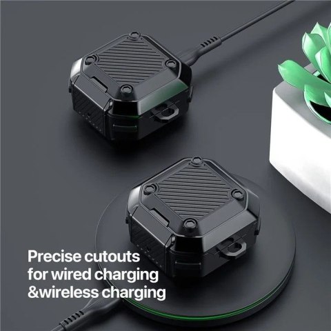 DUX DUCIS etui SECG ochronne na Samsung Galaxy Buds Live/Buds PRO/Buds2/Buds2 Pro czarny