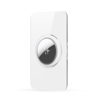 DUX DUCIS etui ochronne w kształcie karty do AirTag 2 szt transparentne + czarne