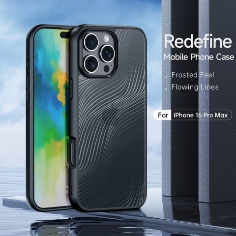 DUX DUCIS futerał AIMO MAG kompatybilny z MagSafe do IPHONE 16 Pro Max czarny