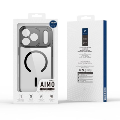 DUX DUCIS futerał AIMO MAG kompatybilny z MagSafe do iPhone 18 Pro / 17 Pro czarny