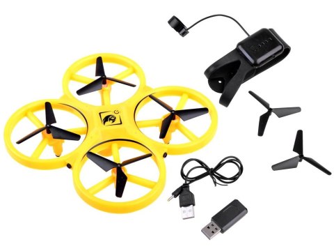 Dron Sterowany ręką gestem + pilot Quadrocopter RC0573