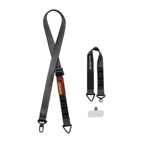 DUX DUCIS Outdoor Cross Body - smycz do telefonu czarna