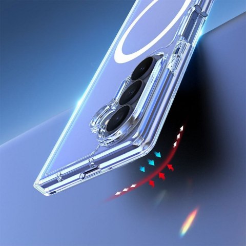 DUX DUCIS futerał CLIN MAG kompatybilny z MagSafe do SAMSUNG Z Fold 8 Ultra transparentny