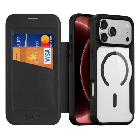 DUX DUCIS futerał SKIN X PRO kompatybilny z MagSafe do iPhone 18 Pro Max / 17 Pro Max (Open Ring Version) czarny