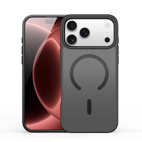 DUX DUCIS futerał YIND kompatybilny z MagSafe do iPhone 18 Pro / 17 Pro (Open Ring Version) czarny