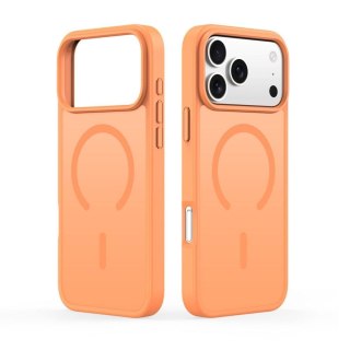 DUX DUCIS futerał YIND kompatybilny z MagSafe do iPhone 18 Pro / 17 Pro (Open Ring Version) orange