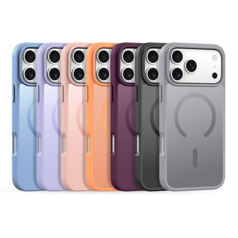 DUX DUCIS futerał YIND kompatybilny z MagSafe do iPhone 18 Pro Max / 17 Pro Max (Open Ring Version) jasno różowy