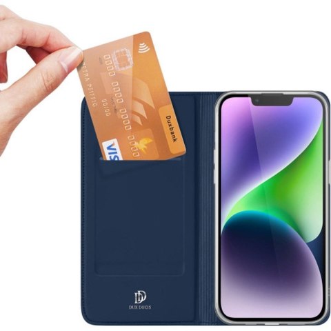 DUX DUCIS kabura SKIN PRO do IPHONE 15 Plus niebieska