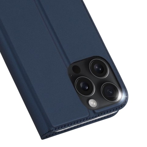 DUX DUCIS kabura SKIN PRO do IPHONE 16 Pro Max niebieska