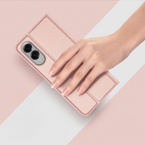 DUX DUCIS kabura SKIN PRO do SAMSUNG S25 Edge różowa