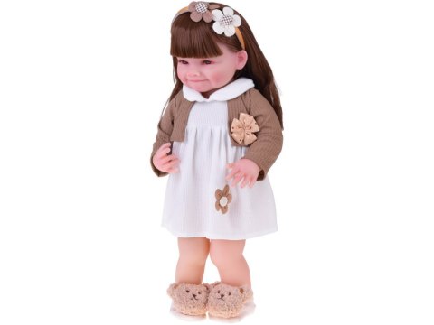 Duża Lalka dziewczynka 55 cm - uroczy wygląd i figlarny uśmiech ZA5830