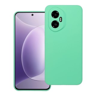 Etui na Honor 300 Silicone 2mm (camera protection) miętowe