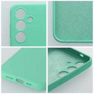 Etui na Honor 300 Silicone 2mm (camera protection) miętowe