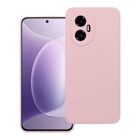 Etui na Honor 300 Silicone 2mm (camera protection) pudrowy róż