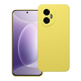 Etui na Honor 300 Silicone 2mm (camera protection) zółte