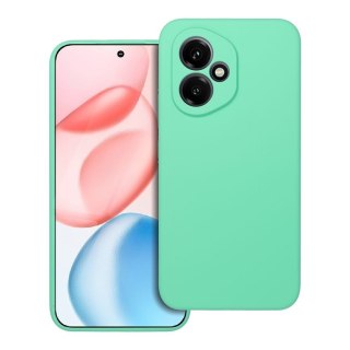 Etui na Honor 400 5G Silicone 2mm (camera protection) miętowe