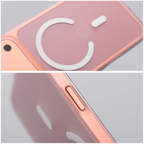 Etui na Honor 400 Go Orange zgodne z MagSafe transparentne
