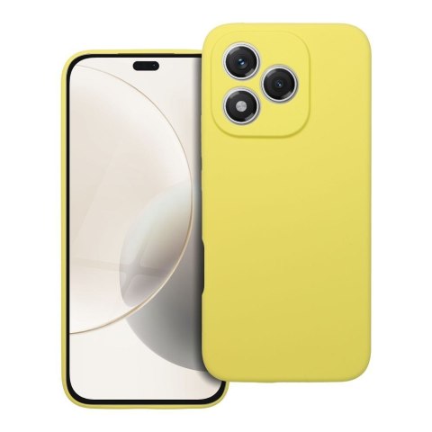 Etui na Honor 400 LITE Silicone 2mm (camera protection) zółte