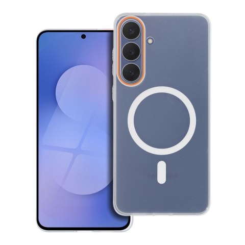 Etui na Honor 400 PRO Go Orange zgodne z MagSafe transparentne