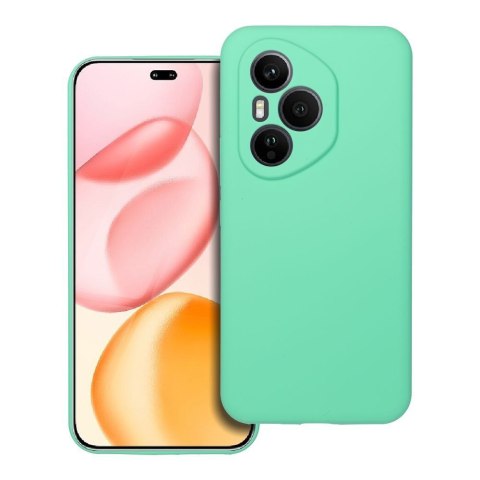 Etui na Honor 400 PRO Silicone 2mm (camera protection) miętowe