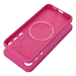Etui na Honor 400 SMART Silicone 2mm (camera protection) zgodne z MagSafe różowe