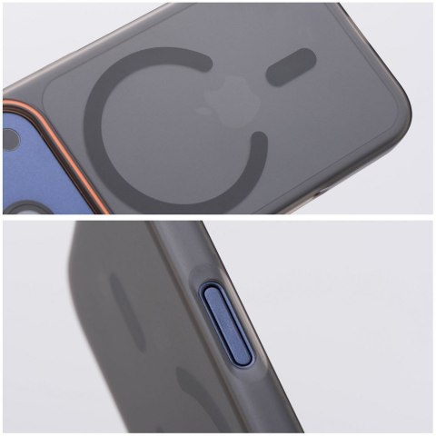 Etui na Honor 600 LITE Go Orange zgodne z MagSafe czarne