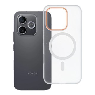 Etui na Honor 600 LITE Go Orange zgodne z MagSafe transparentne