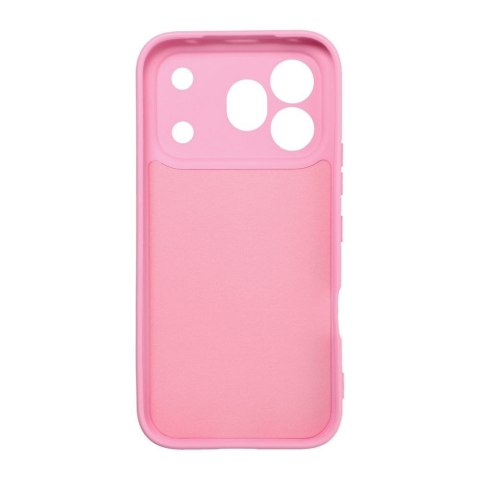 Etui na Honor 600 PRO Silicone pudrowy róż