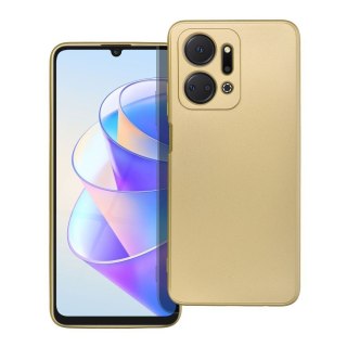Etui na Honor X7A Metallic złote