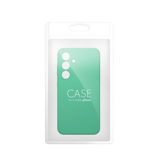Etui na Honor X7A Silicone 2mm (camera protection) miętowe