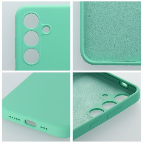 Etui na Honor Magic 7 PRO Silicone 2mm (camera protection) miętowe