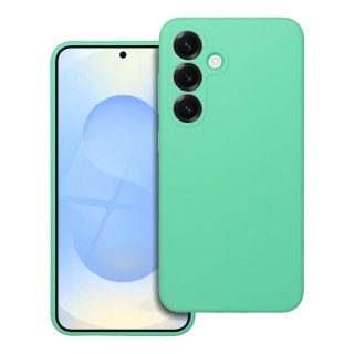 Etui na Honor Magic 8 LITE Silicone 2mm (camera protection) miętowe