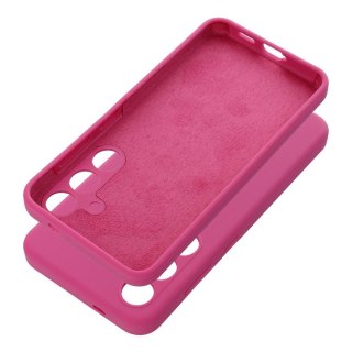 Etui na Honor Magic 8 LITE Silicone 2mm (camera protection) różowe
