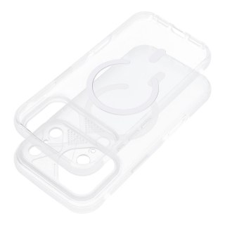 Etui na iPhone 11 Aurora zgodne z MagSafe białe