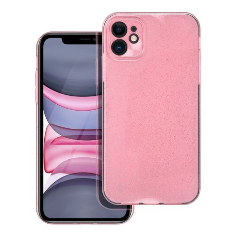 Etui na iPhone 11 Clear Case 2 mm Blink różowe