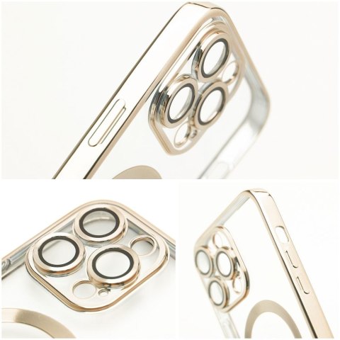 Etui na iPhone 11 Electro Mag Cover zgodne z MagSafe złote