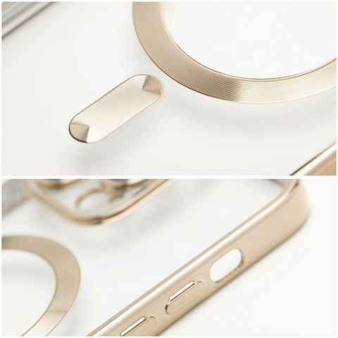 Etui na iPhone 11 Electro Mag Cover zgodne z MagSafe złote