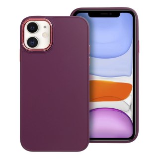 Etui na iPhone 11 Frame fioletowe