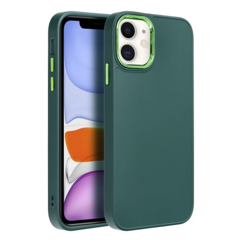 Etui na iPhone 11 Frame zielone