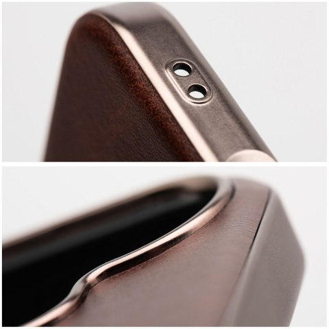 Etui na iPhone 11 Gentleman Mag Cover zgodne z MagSafe brązowe